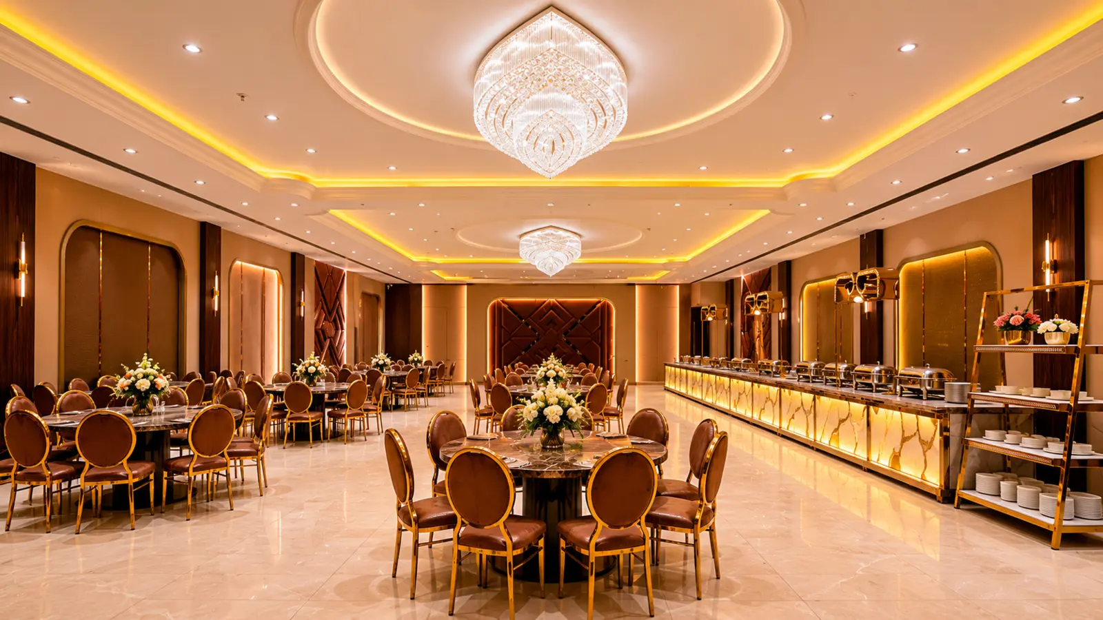 Hotel Mirage Inn banquet hall